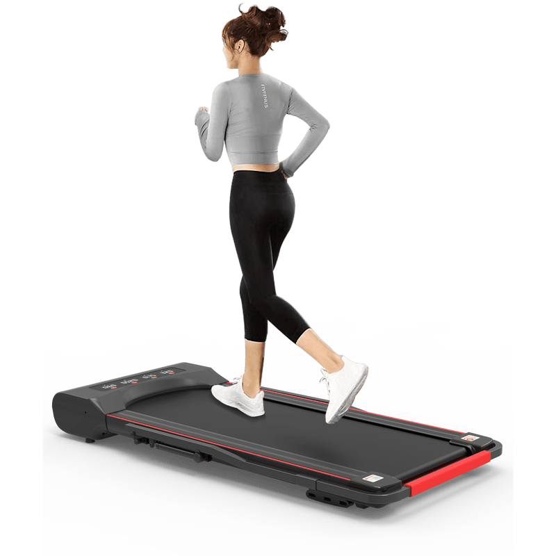 Supfirm Under Desk Walking Pad Treadmill Foldable with Handlebar Remote Controll - Supfirm