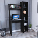 Versalles Writintg Desk, Two Superior Shelves, Five Cubbies -Black - Supfirm