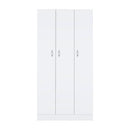 Wardrobe Erie, Bedroom, White - Supfirm