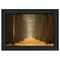 Supfirm "Yellow Path" By Martin Podt, Printed Wall Art, Ready To Hang Framed Poster, Black Frame - Supfirm