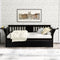 Twin Wooden Daybed with Trundle Bed , Sofa Bed for Bedroom Living Room, Espresso - Supfirm